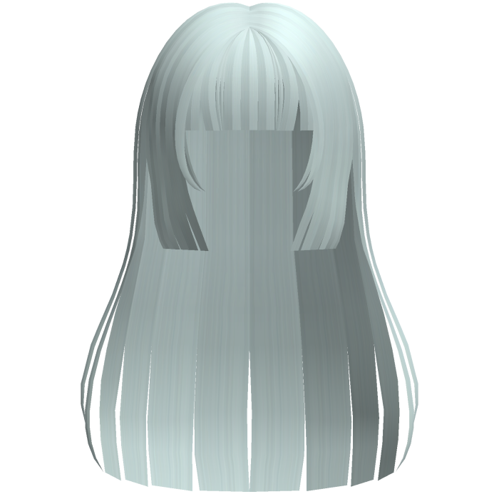 teal anime yumeko straight cute hair