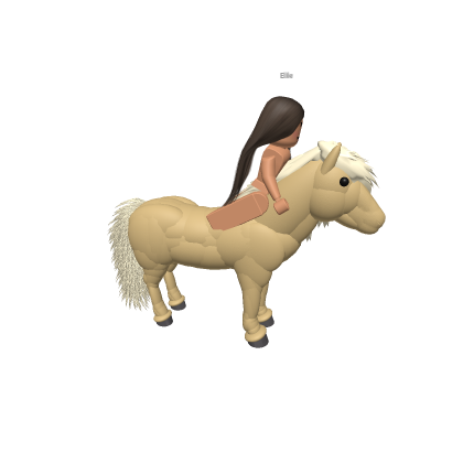 ellie riding hourse