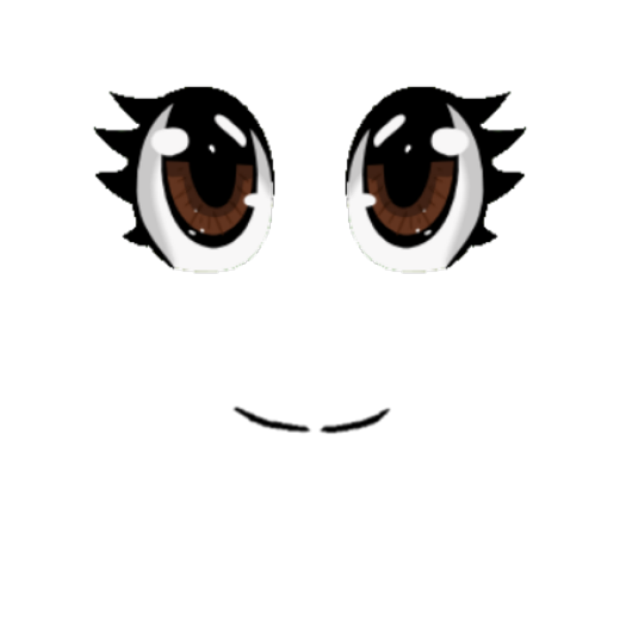 Kawai anime face Roblox decal