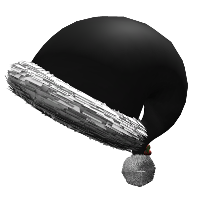 black christmas hat