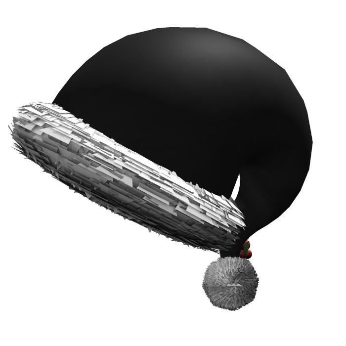black christmas hat
