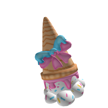 Sweet sprinkle icecream hat!
