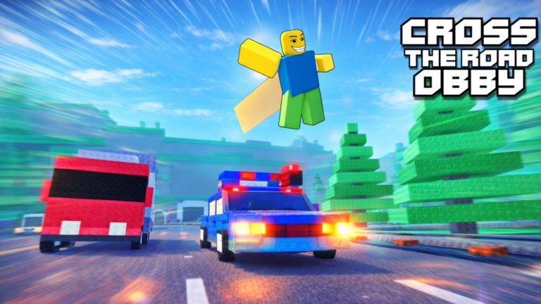 Cross the Road Obby 🚛 screenshot 1