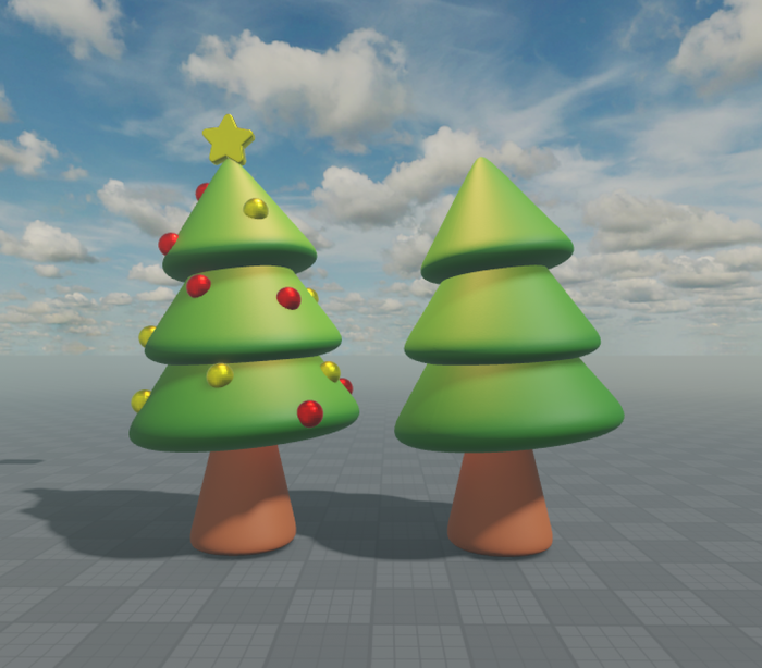 Low Poly-Trees preview 1