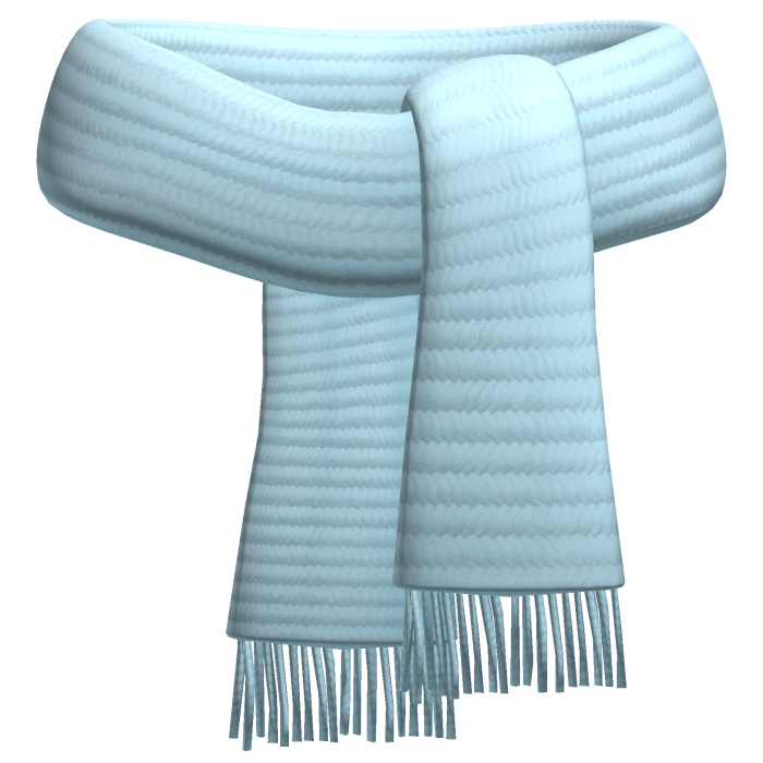 Blue Scarf