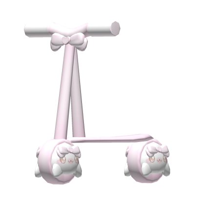 ﹒︵ ♡ cutesy pink baby seal scooter .ᐟ Roblox item