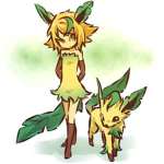 leafeon the unicorn lol cool