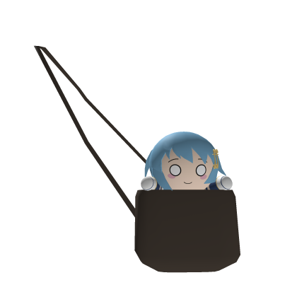 Sayaka Nesoberi plush in bag