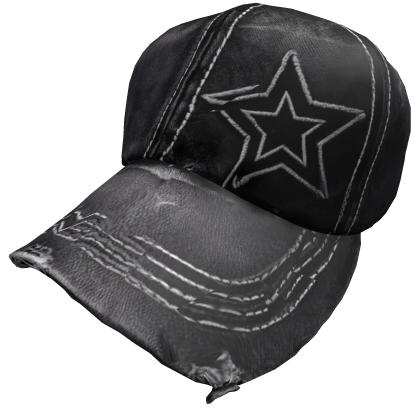 Distressed Grunge Star Cap