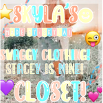 Skyla’s closet-