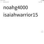 Noah & Isaiah Group