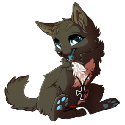Chibi Wolf Roblox decal