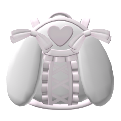 Pink White Bunny Bag Cutesy 3.0 Roblox item