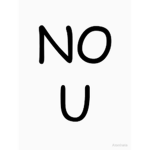-(NO U)-