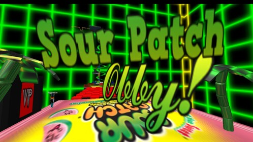 Sour Patch Kids Obby! Yummy! Diff: Medium