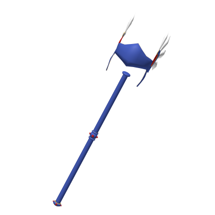 ⏳[LIMITED] Blue Valkyrie Staff Roblox item