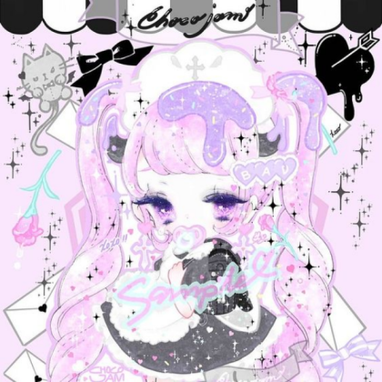 Aesthetic goth Roblox decal