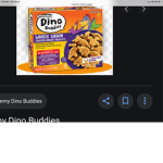 Dino chicken nuggets!!!!!