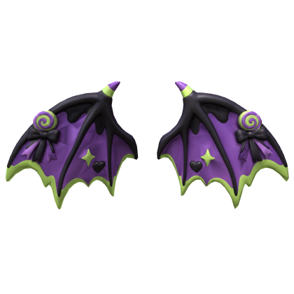 Wicked Candy Bat Wings