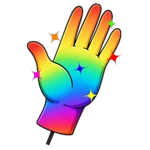 Big Rainbow Glove