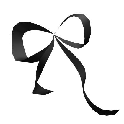 Coquette Hair Add-Ons Black Roblox item