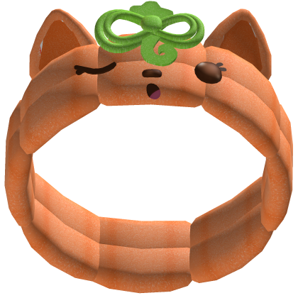 . ‿ ♡ ⋮ cute halloween pumpkin nomnom headband 