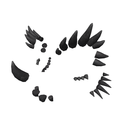 Dragon Facial Spiked Horns Roblox item