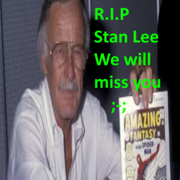 R.I.P Stan Lee 😢 We'll Miss you 😢