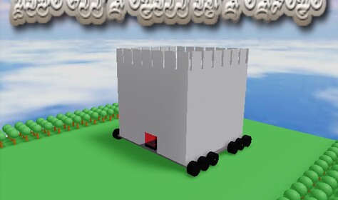 RIDE OFF A CLIFF IN A CASTLE!!!