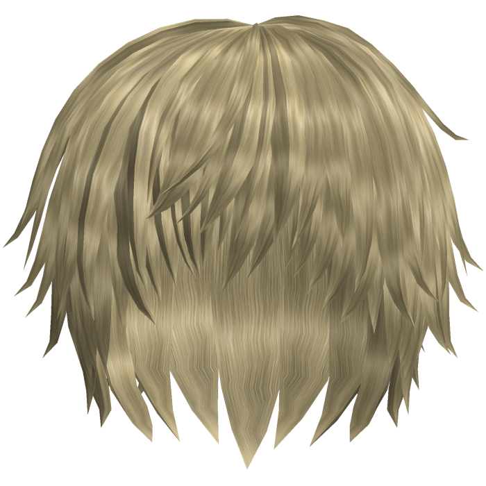 blonde low spiky emo boy hair