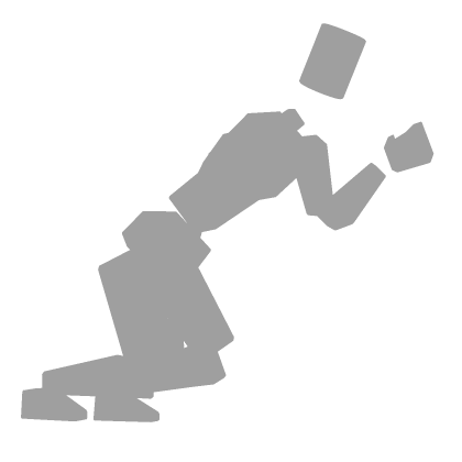 Scary Tall Creature Shadow Boxing 👁️🥊