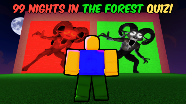 99 Nights in the Forest QUIZ! [CAVES UPDATE!] screenshot 2