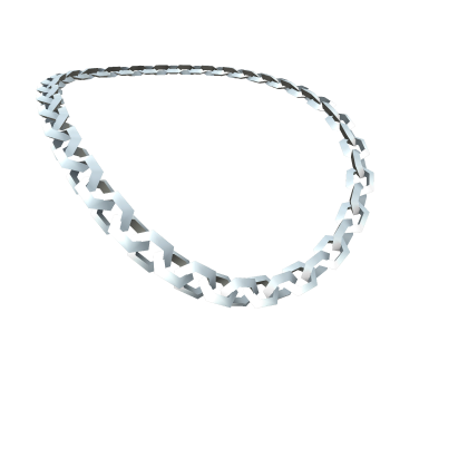 Popular Chain in Silver 3.0