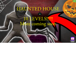 Haunted house survival (l-lO levels)