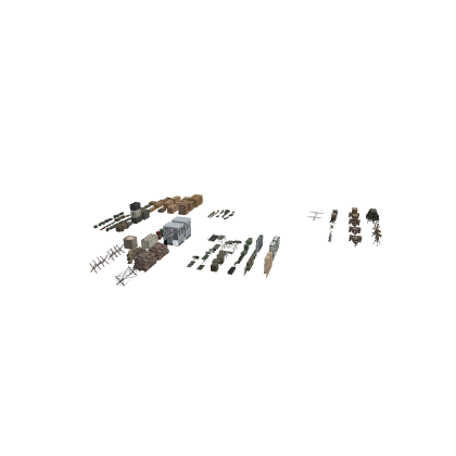 Military Supplies Props Pack