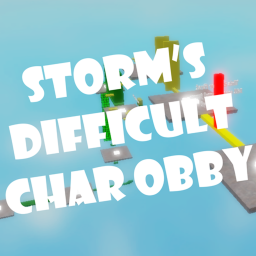 Storm's difficulty chart obby!