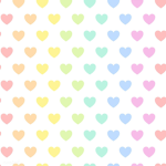 Rainbow hearts!!