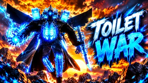 SKBIDI TOILET WAR Roblox game thumbnail