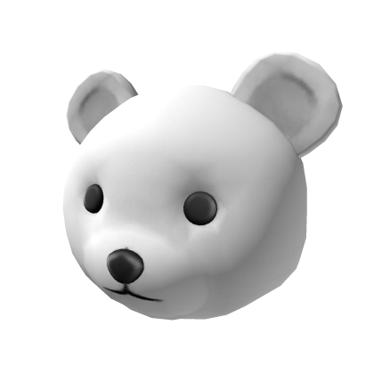 Polar Teddy Bear Head