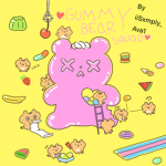 Bear gummy bear squad