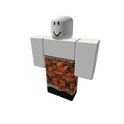 Orange Camo Bottoms w Black Vans & Fishnets thumbnail