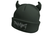 (Code: FGHB3) Forest green Horn Beanie