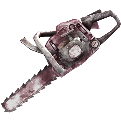 Horror Rusty Pink Chainsaw Back | Roblox Item - Rolimon's