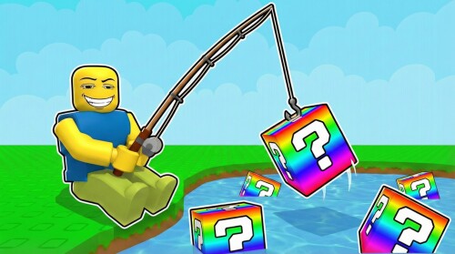 🎣 Fish For Lucky Blocks!
