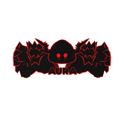 Cartoony Red Hood Aura Dragon Wings Combo