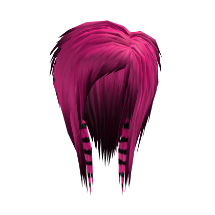 2010s Scenemo Hair (Hot Pink)