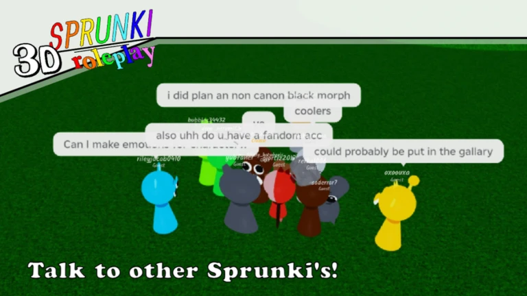 Sprunki - ¡Roleplay en 3D! (PRIMERO EN PRUEBAS) - Roblox