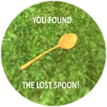 The Lost Spoon Roblox badge thumbnail