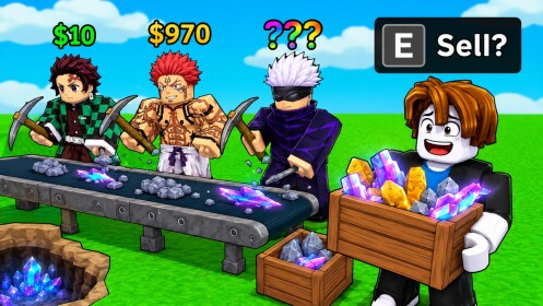 ⛏️ Mon équipe de minage d'anime 
