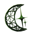 Emerald Moon Hairpin